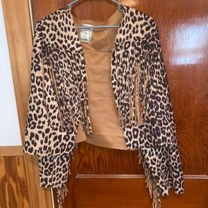 Vocal Brown and Black Teddy Jacket